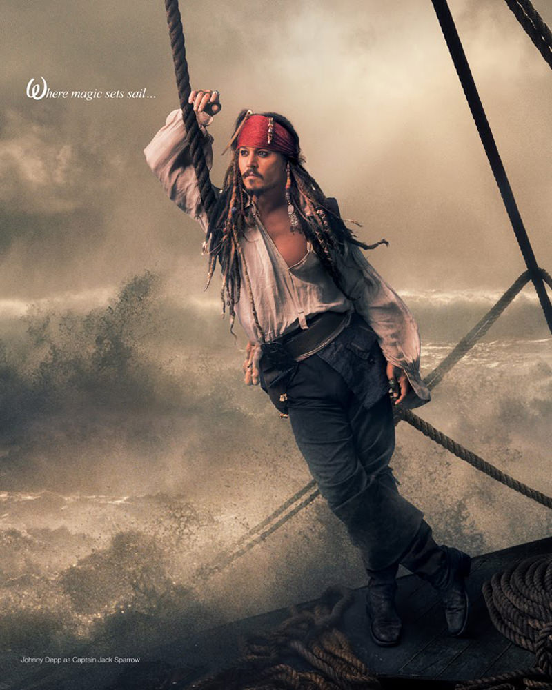Pirates of the Caribbean – Johnny Depp