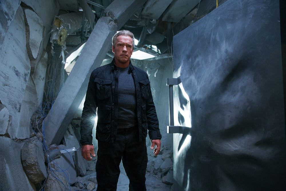 Arnold Schwarzenegger plays the Terminator in TERMINATOR GENISYS from Paramount Pictures and Skydance Productions.