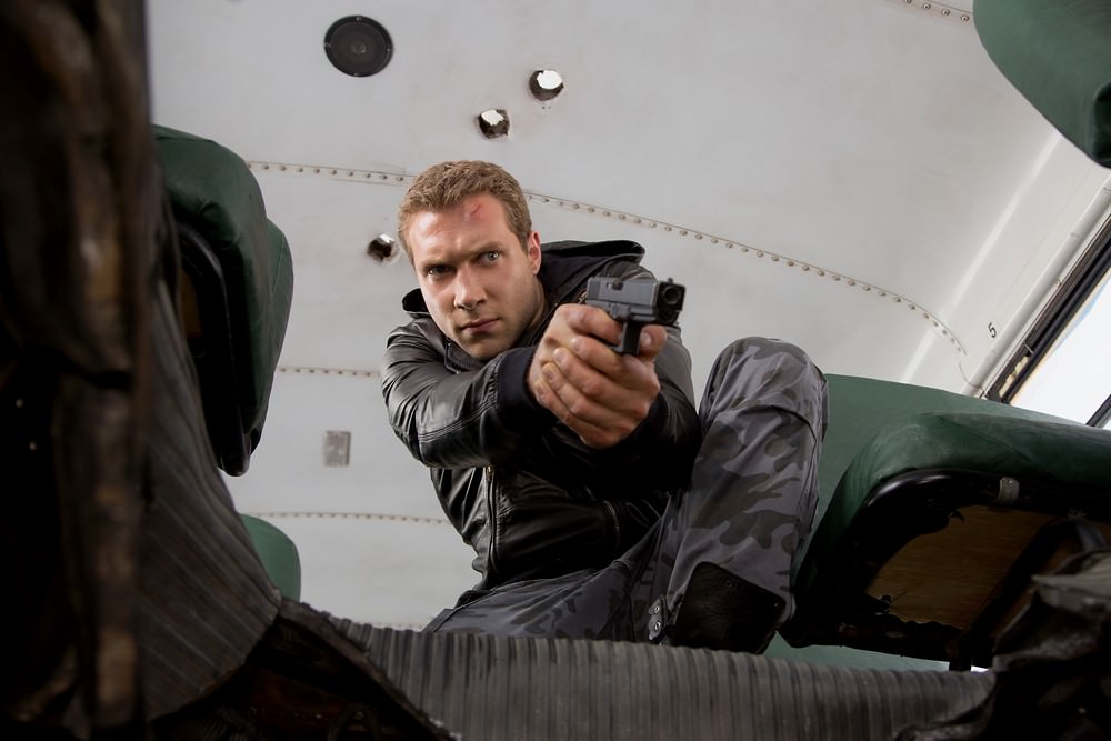 Jai Courtney plays Kyle Reese in Terminator Genisys from Paramount Pictures and Skydance Productions.