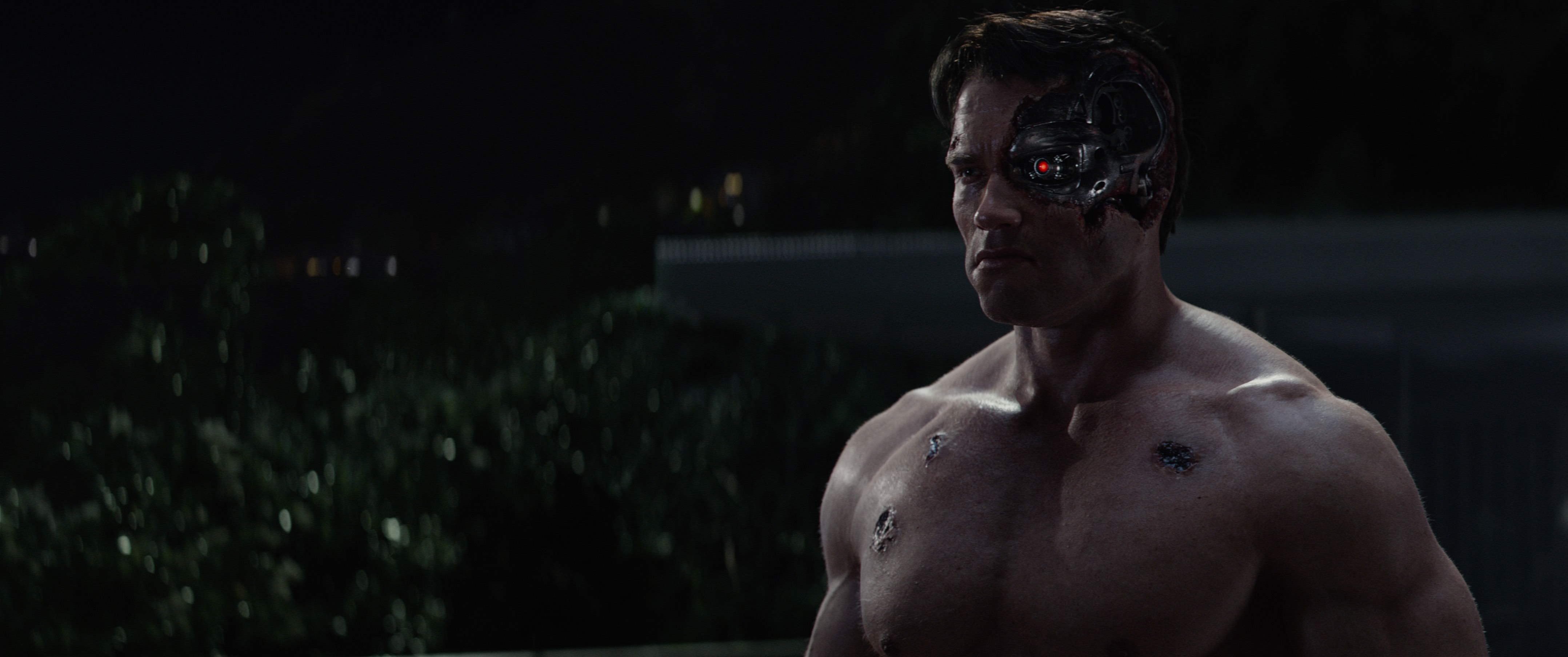 The Terminator in TERMINATOR GENISYS from Paramount Pictures and Skydance Productions.