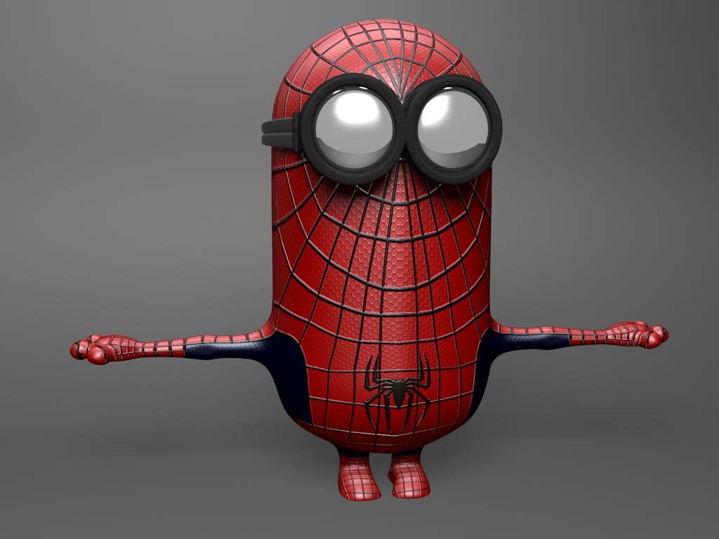 Minion-Spiderman-Wallpaper